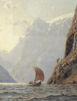 漢斯 達爾 Sailing in a Fjord